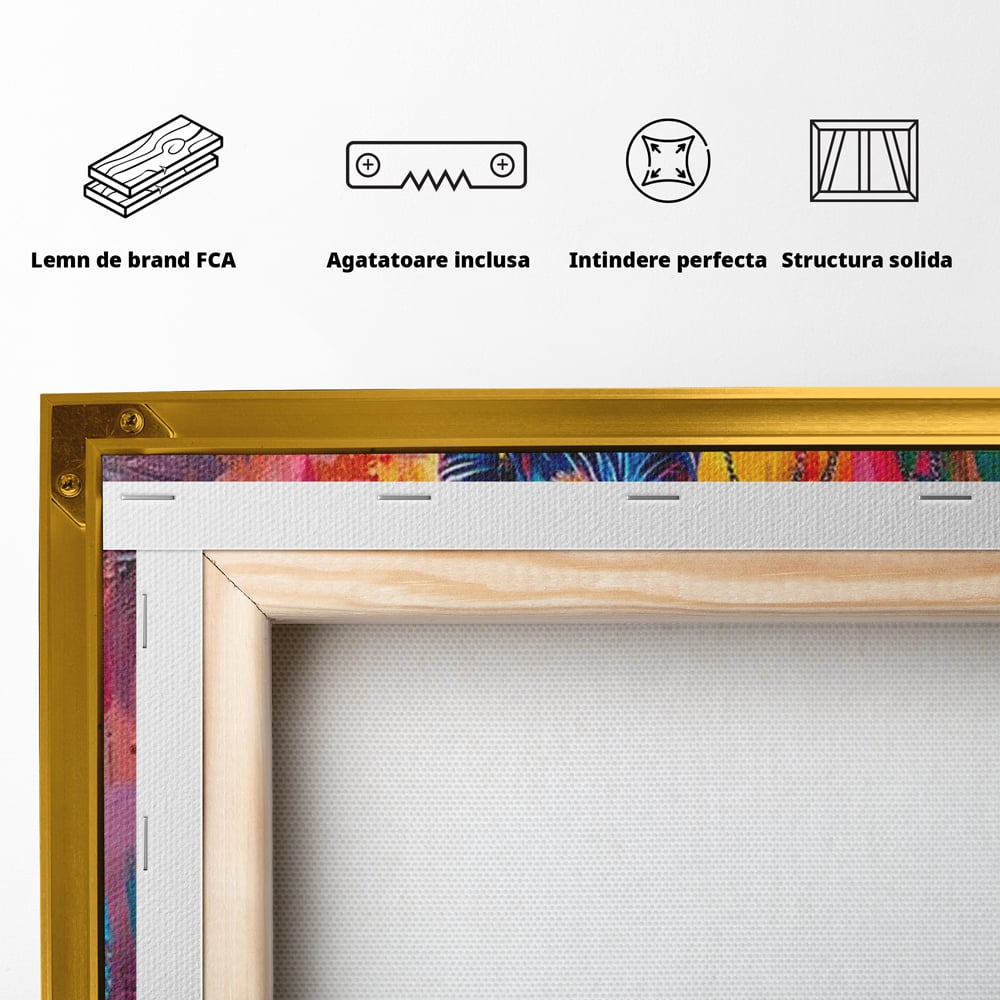Tablou Canvas Premium, LuxCanva® O1042, Themis, Zeita Justitiei, Echilibru, Dreptate, Putere, Simbol, Balanta, Sabie, Echitate, Lege, Ordine, Adevar, Autoritate, Integritate, Birou, Living, Dormitor