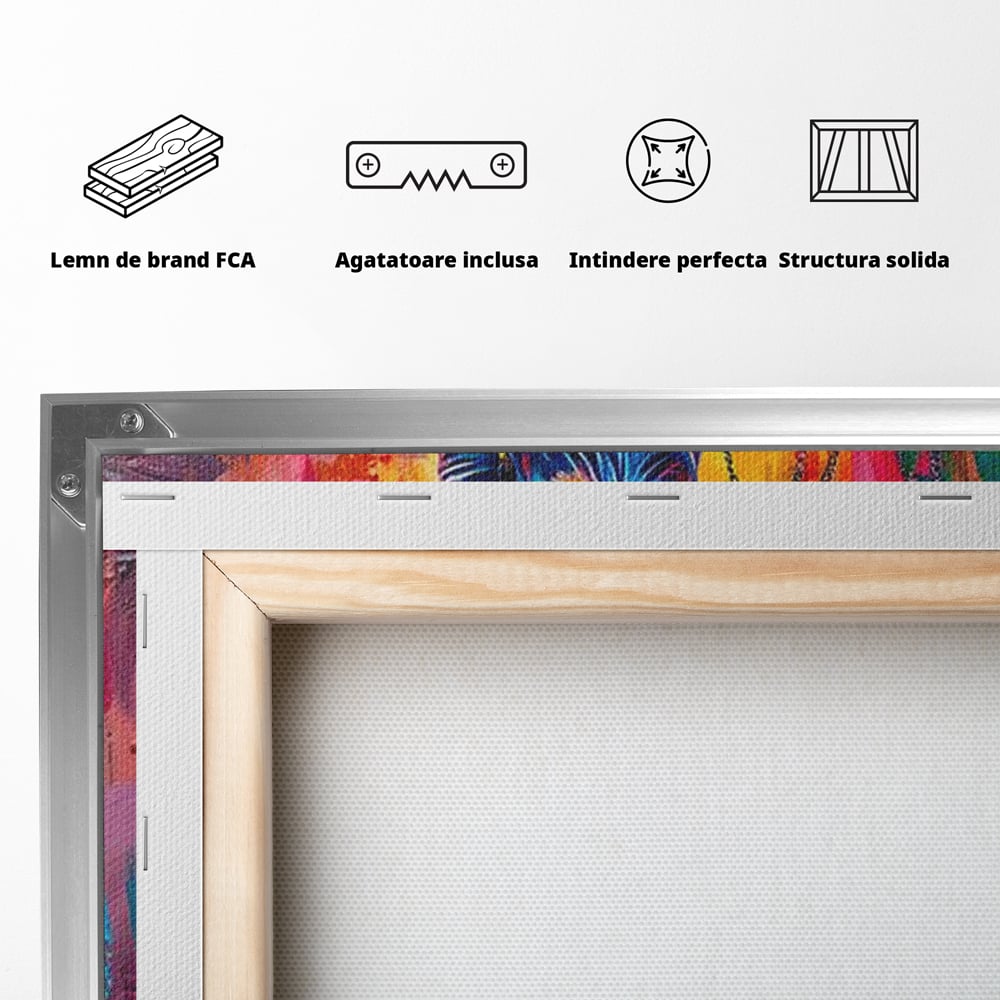 Tablou Canvas Premium, LuxCanva® O1042, Themis, Zeita Justitiei, Echilibru, Dreptate, Putere, Simbol, Balanta, Sabie, Echitate, Lege, Ordine, Adevar, Autoritate, Integritate, Birou, Living, Dormitor