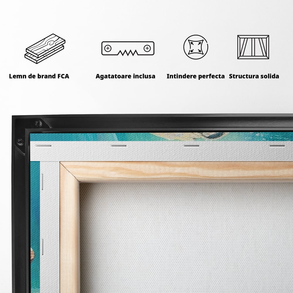 Tablou Canvas Premium, LuxCanva® O1052, Faraonul din Adancuri, Scufundat, Tacere, Liniste, Pierdut, Somn, Ocean, Mostenire, Egipt, Nil, Civilizatie, Timp, Subacvatic, Etern, Birou, Living, Dormitor