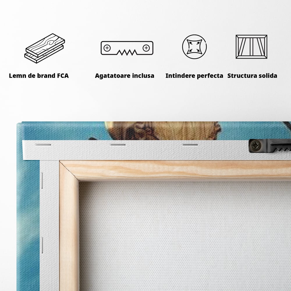 Tablou Canvas Premium, LuxCanva® O1053, Athena, Lumina Greciei, Zeita, Intelepciune, Strajer, Spirit, Acropole, Regina, Simbol, Putere, Divina, Mitologie, Istorie, Protectie, Birou, Living, Dormitor