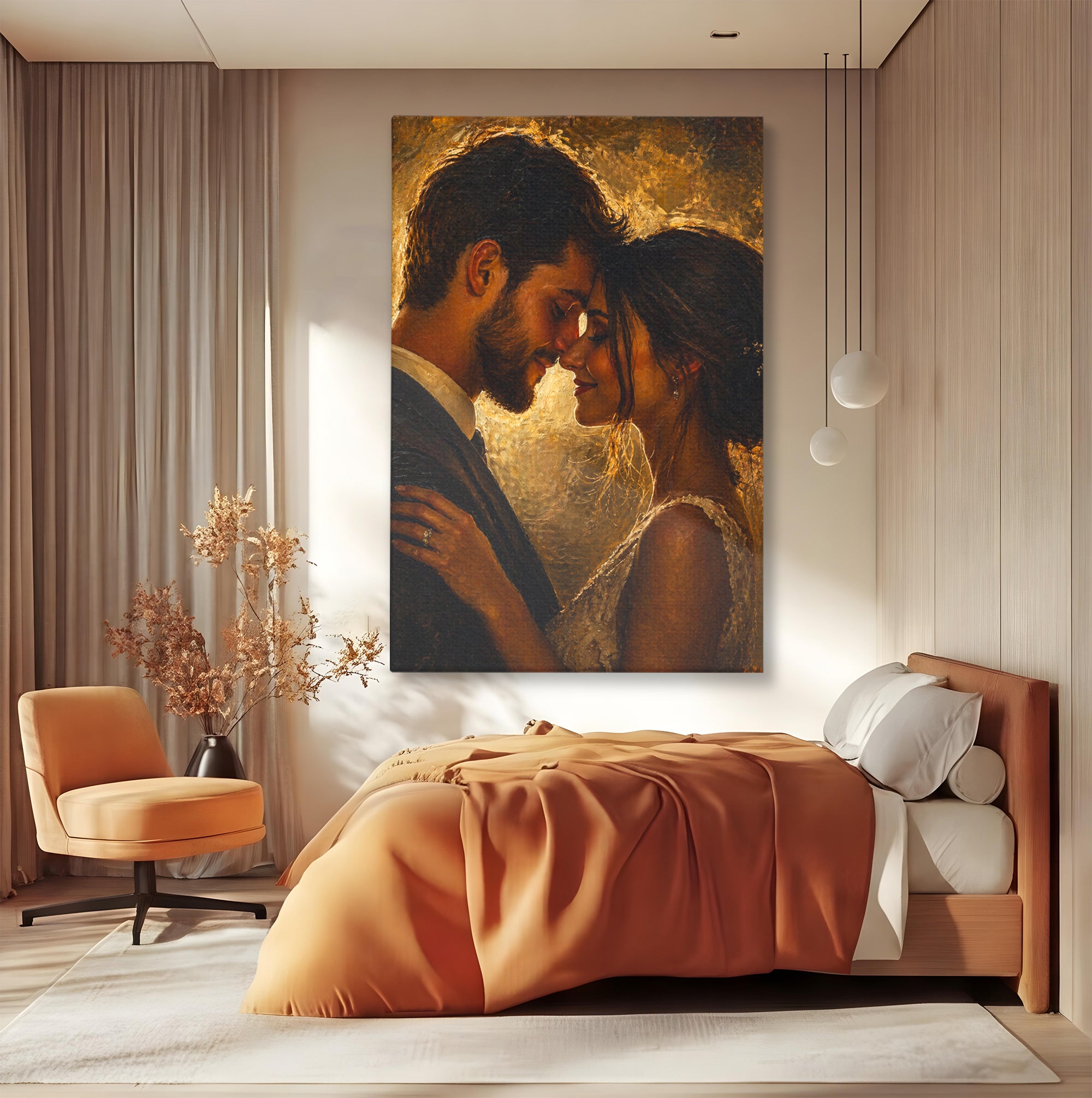 Tablou Personalizat Pictura Clasica | Cadou elegant | Vertical Portret