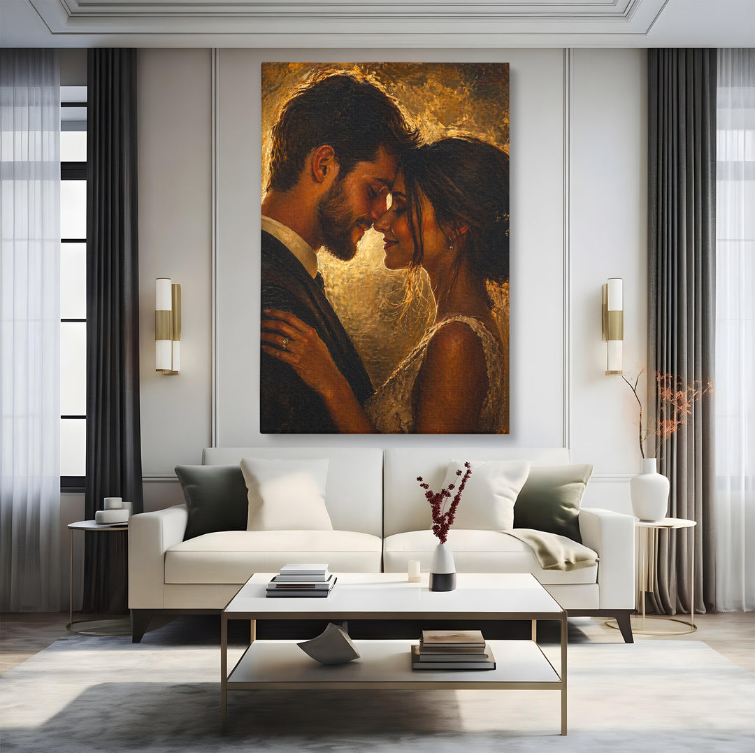 Tablou Personalizat Oil Painting Classic | Pictura Clasica | Cadou elegant | Vertical Portret