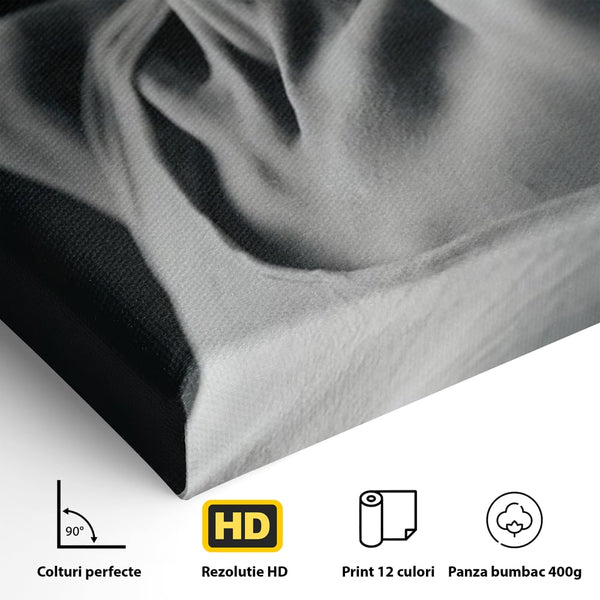 Tablou Canvas Premium, LuxCanva® P1013, Între Relaxare și Ardere, Sexy, Divin, Frumusete, Respiratie, Suspin, Dimineata, Cuplu, Asteptare, Dorinta, Fotografie, Living, Dormitor