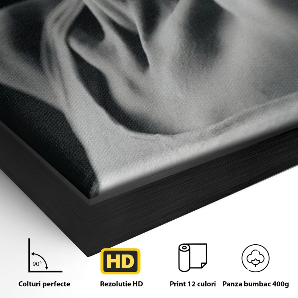 Tablou Canvas Premium, LuxCanva® P1013, Între Relaxare și Ardere, Sexy, Divin, Frumusete, Respiratie, Suspin, Dimineata, Cuplu, Asteptare, Dorinta, Fotografie, Living, Dormitor