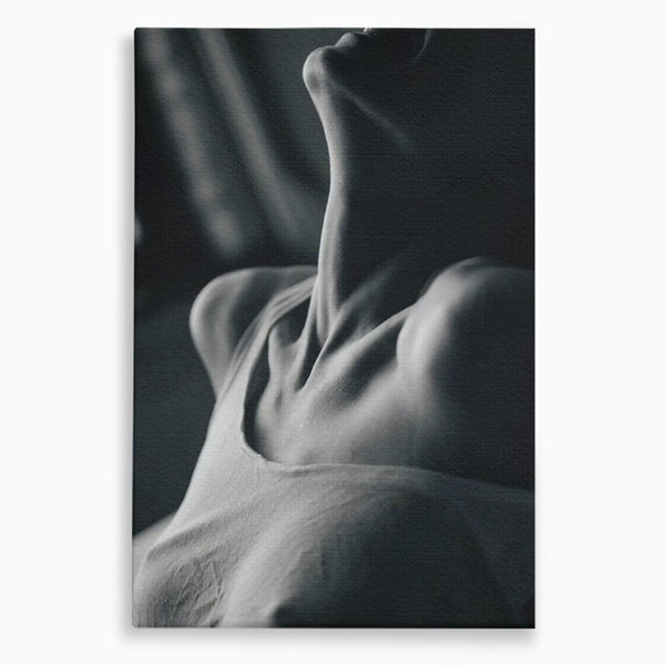 Tablou Canvas Premium, LuxCanva® P1013, Între Relaxare și Ardere, Sexy, Divin, Frumusete, Respiratie, Suspin, Dimineata, Cuplu, Asteptare, Dorinta, Fotografie, Living, Dormitor