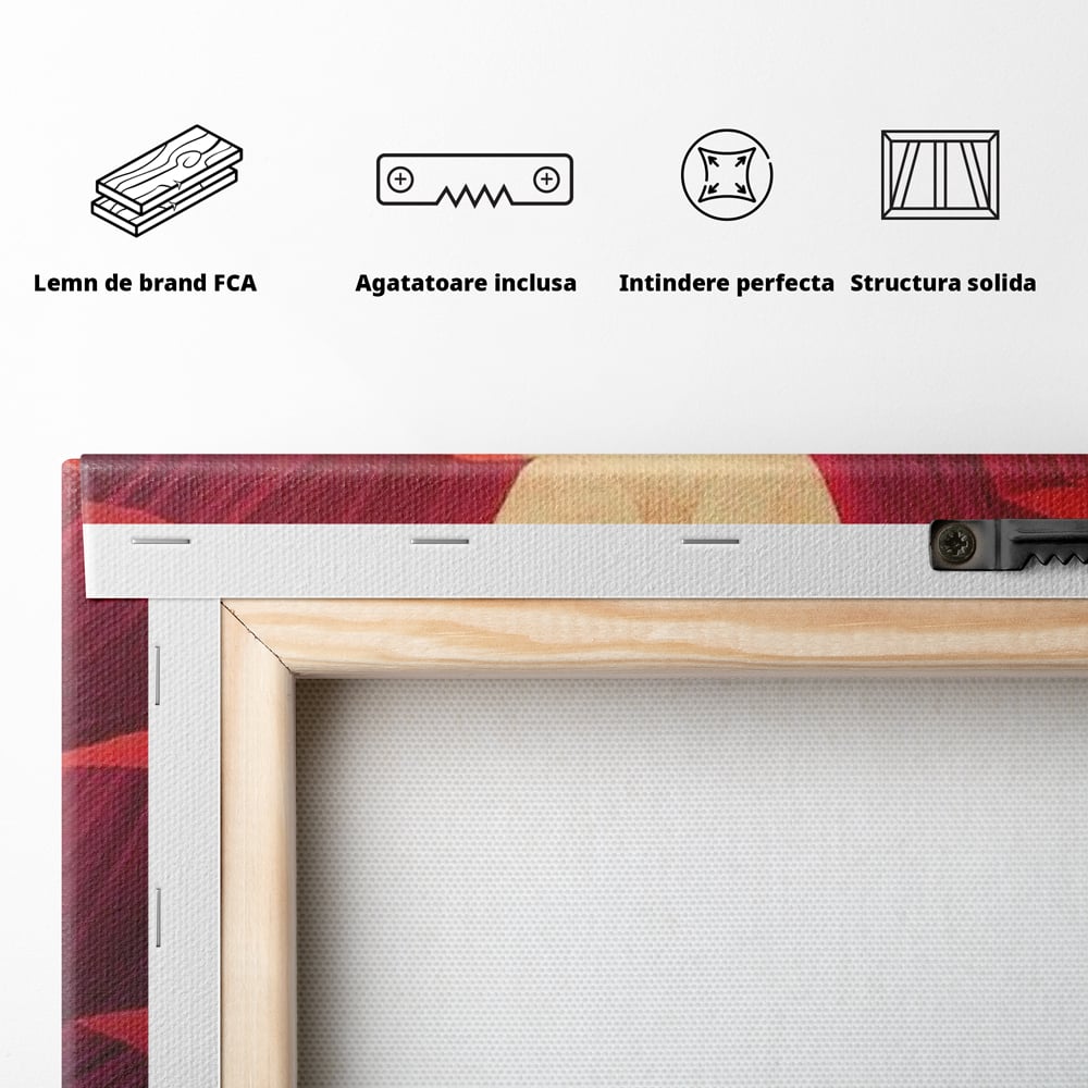 Tablou Canvas Premium, LuxCanva® P1035, Raul Dorintei, Trup, Silueta, Iluzie, Caldura, Apus, Lumina, Feminin, Intens, Dormitor, Living