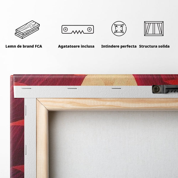Tablou Canvas Premium, LuxCanva® P1035, Raul Dorintei, Trup, Silueta, Iluzie, Caldura, Apus, Lumina, Feminin, Intens, Dormitor, Living