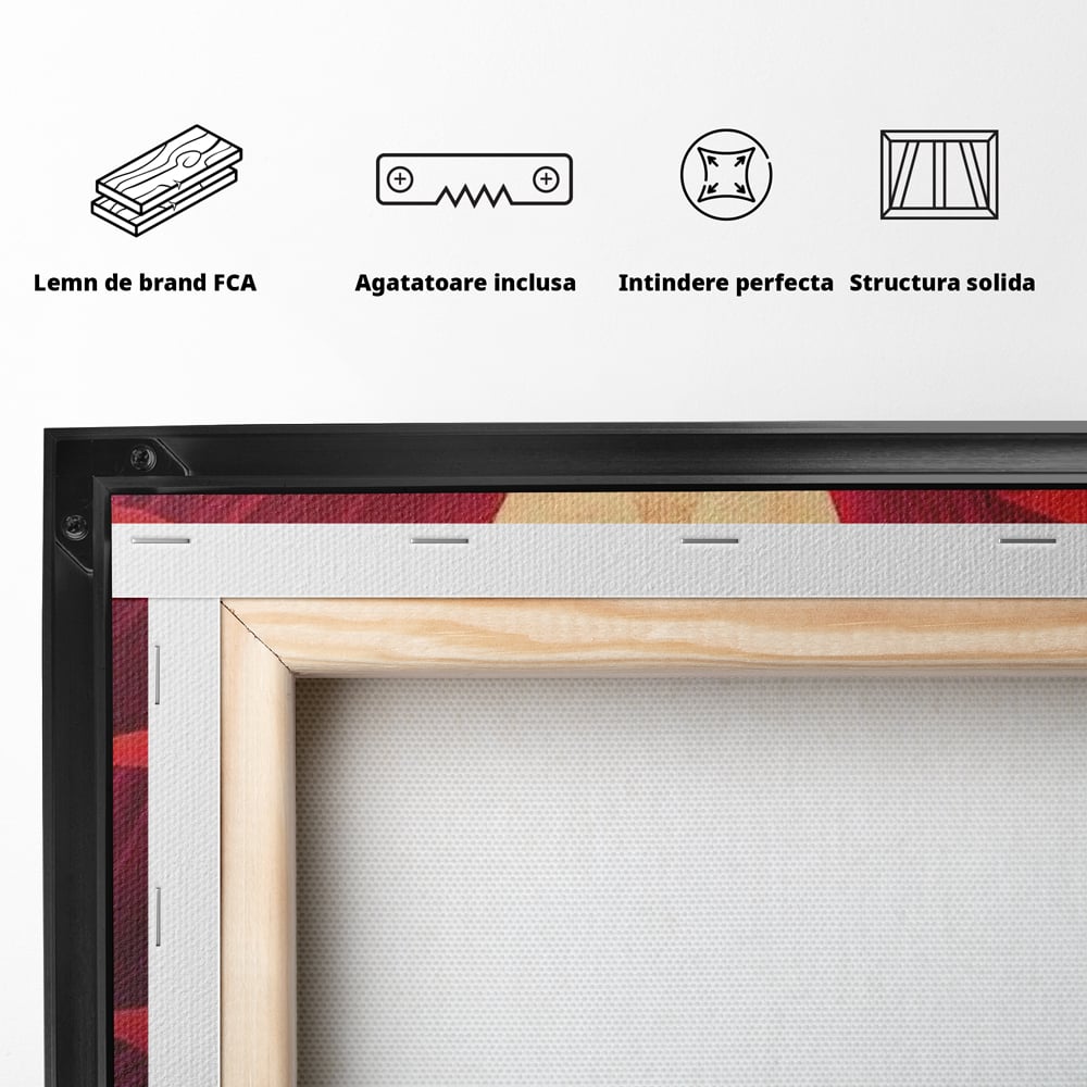 Tablou Canvas Premium, LuxCanva® P1035, Raul Dorintei, Trup, Silueta, Iluzie, Caldura, Apus, Lumina, Feminin, Intens, Dormitor, Living