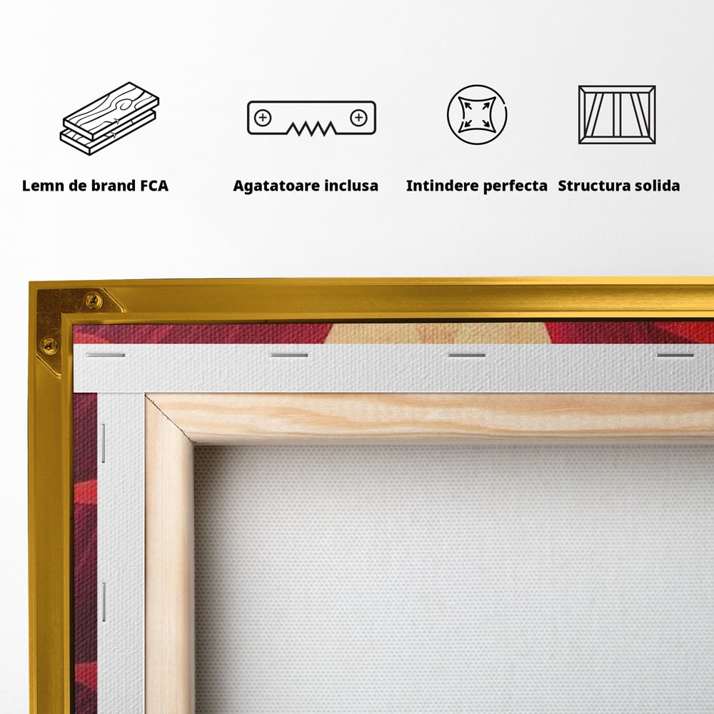 Tablou Canvas Premium, LuxCanva® P1035, Raul Dorintei, Trup, Silueta, Iluzie, Caldura, Apus, Lumina, Feminin, Intens, Dormitor, Living