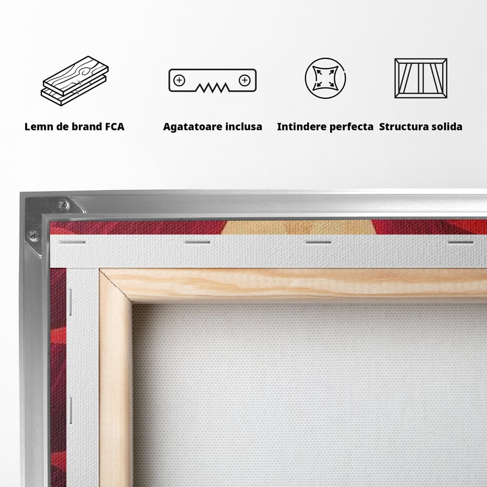Tablou Canvas Premium, LuxCanva® P1035, Raul Dorintei, Trup, Silueta, Iluzie, Caldura, Apus, Lumina, Feminin, Intens, Dormitor, Living