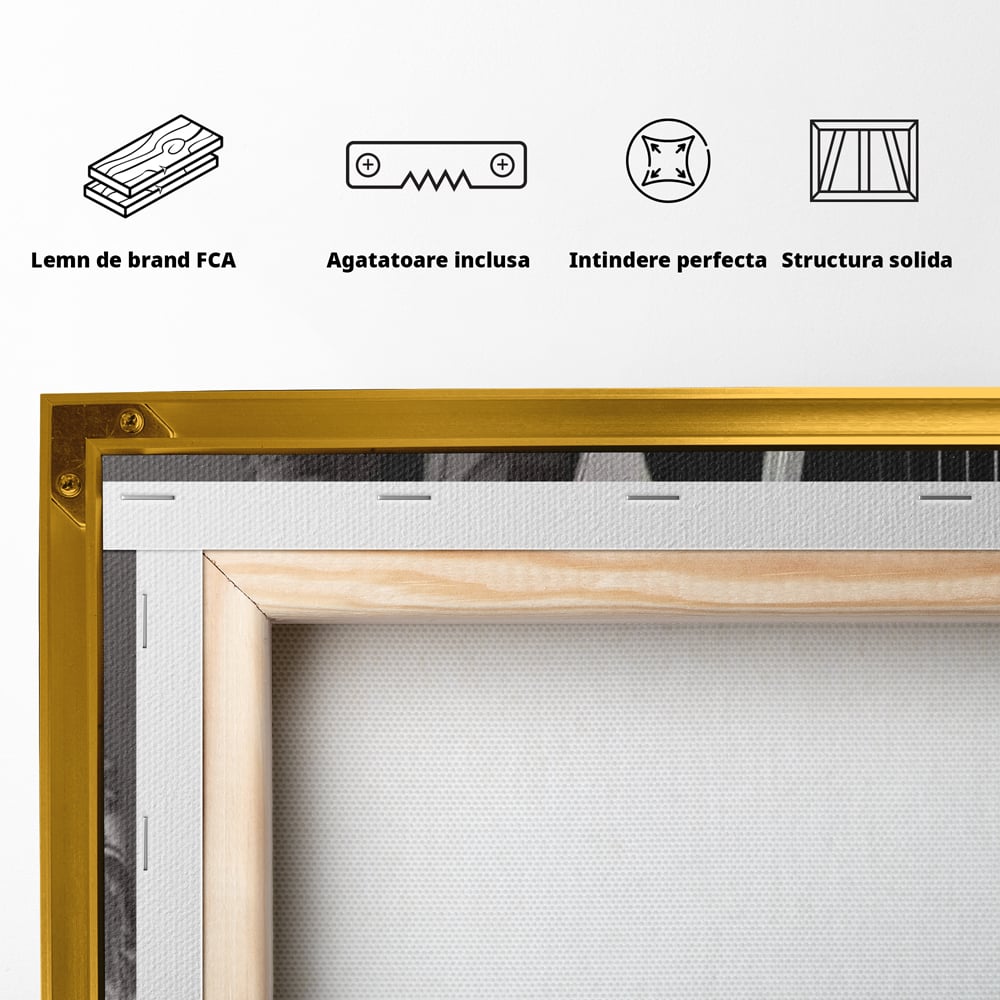 Leinwand Premium Canvas Wandkunst, LuxCanva® P1060, Instrument der Sünde, Gitarre, Silhouette, Körper, Sexy, Frau, Tattoos, Verführerisch, Schlafzimmer, Wohnzimmer