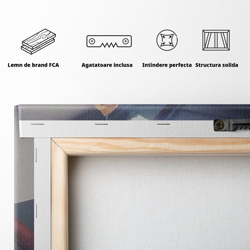 Leinwand Wandbild Canvas Premium, LuxCanva® P1062, Verführung auf vier Rädern, Auto, Rauch, Frau, Sexy, Absätze, Fersen, Verlangen, Körper, Leidenschaft, Urban, Schlafzimmer, Wohnen
