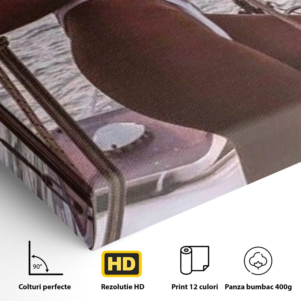 Tablou Canvas Premium, LuxCanva® P1066, Tentatia Marii, Valuri, Ocean, Sexy, Feminitate, Corabie, Briza, Vacanta, Dormitor, Living