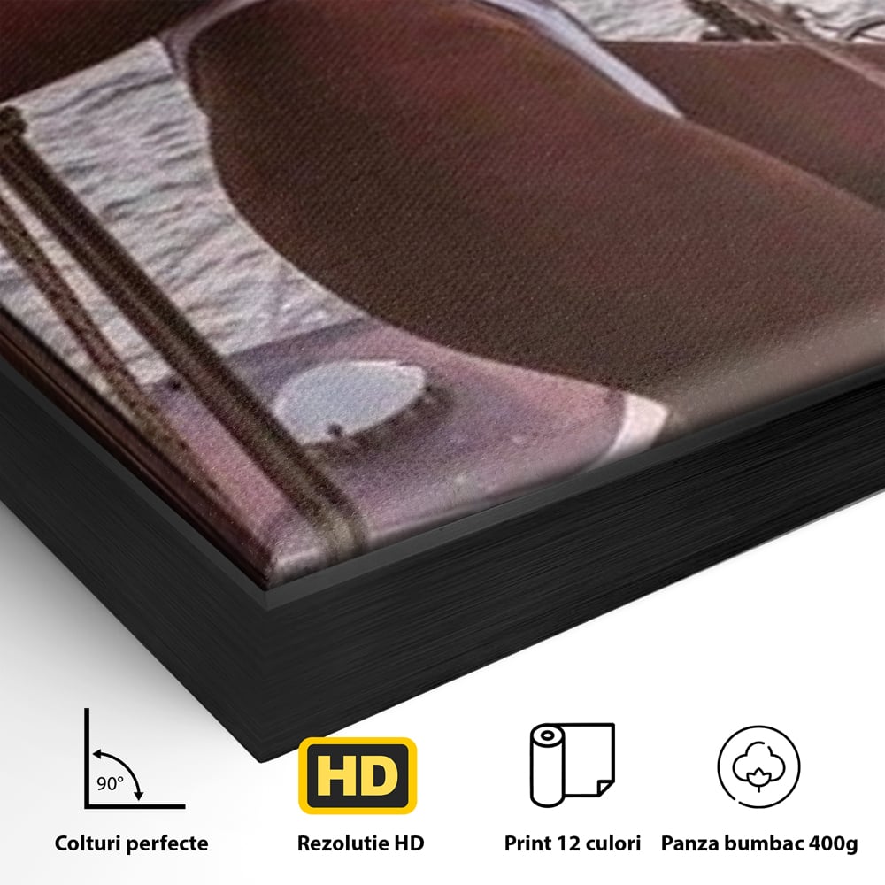 Tablou Canvas Premium, LuxCanva® P1066, Tentatia Marii, Valuri, Ocean, Sexy, Feminitate, Corabie, Briza, Vacanta, Dormitor, Living
