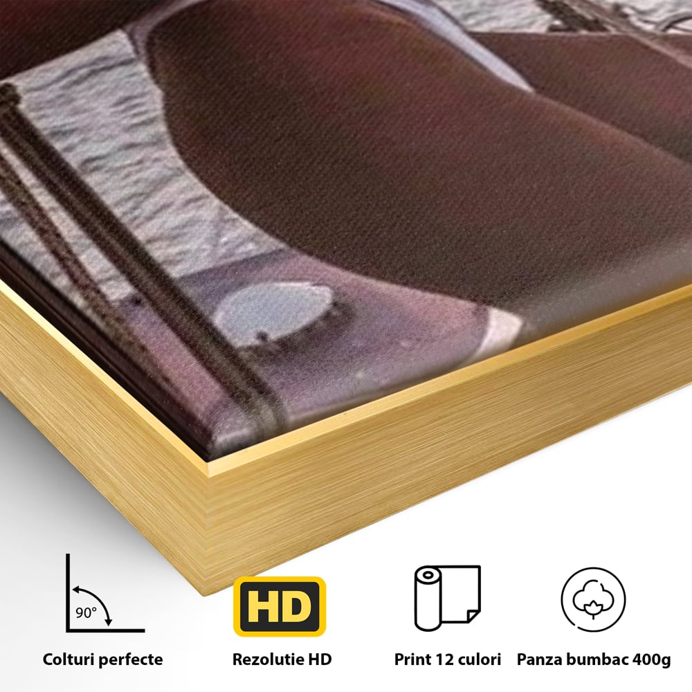 Tablou Canvas Premium, LuxCanva® P1066, Tentatia Marii, Valuri, Ocean, Sexy, Feminitate, Corabie, Briza, Vacanta, Dormitor, Living