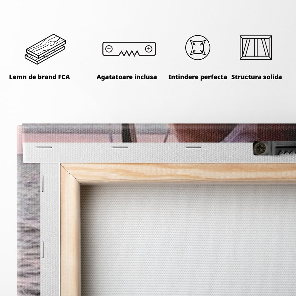 Tablou Canvas Premium, LuxCanva® P1066, Tentatia Marii, Valuri, Ocean, Sexy, Feminitate, Corabie, Briza, Vacanta, Dormitor, Living