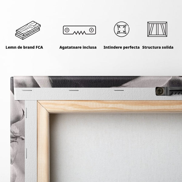Tablou Canvas Premium, LuxCanva® P1067, Indragostiti pe Asfalt, Calatorie, Aventura, Cuplu, Pasiune, Viteza, Provocator, Dormitor, Living