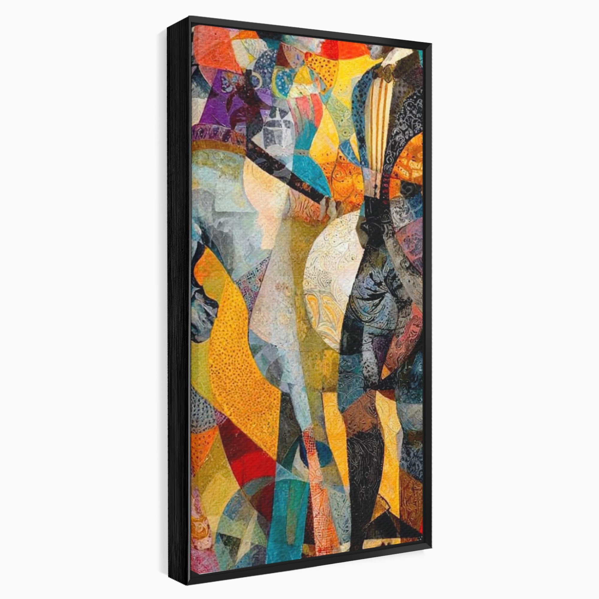 Tablou Canvas Premium LuxCanva® PI1002, Calaret Abstract, Calaret, Abstract, Arta Moderna, Eleganta, Living, Culori Vibrante