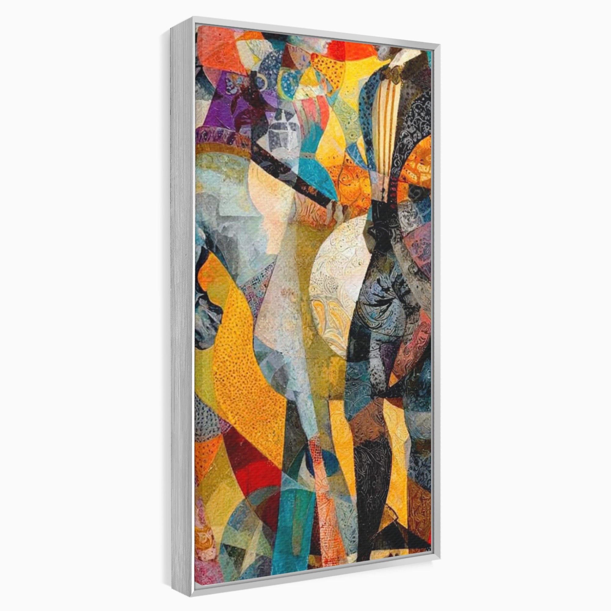 Tablou Canvas Premium LuxCanva® PI1002, Calaret Abstract, Calaret, Abstract, Arta Moderna, Eleganta, Living, Culori Vibrante