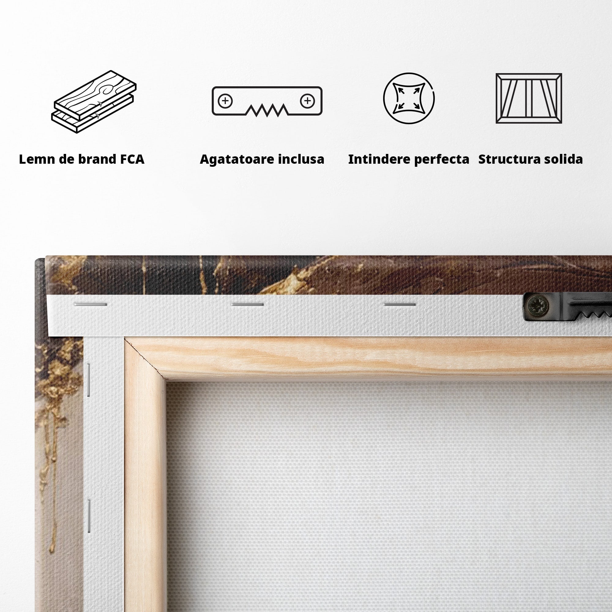 Tablou Canvas Premium LuxCanva® PI1003, Femeie Cu Palarie Eleganta, Femeie, Portret, Palarie, Eleganta, Living, Culori Vibrante