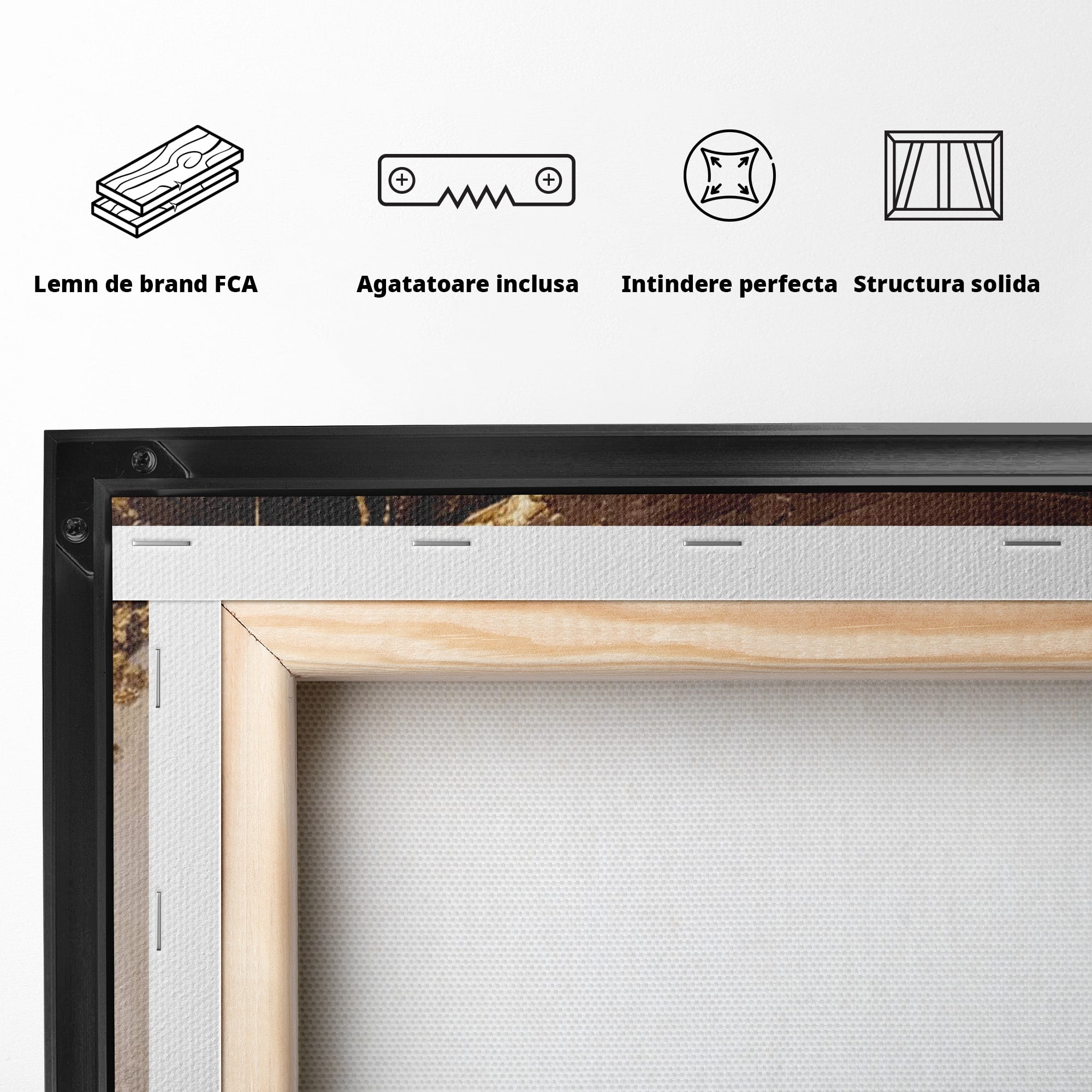 Tablou Canvas Premium LuxCanva® PI1003, Femeie Cu Palarie Eleganta, Femeie, Portret, Palarie, Eleganta, Living, Culori Vibrante
