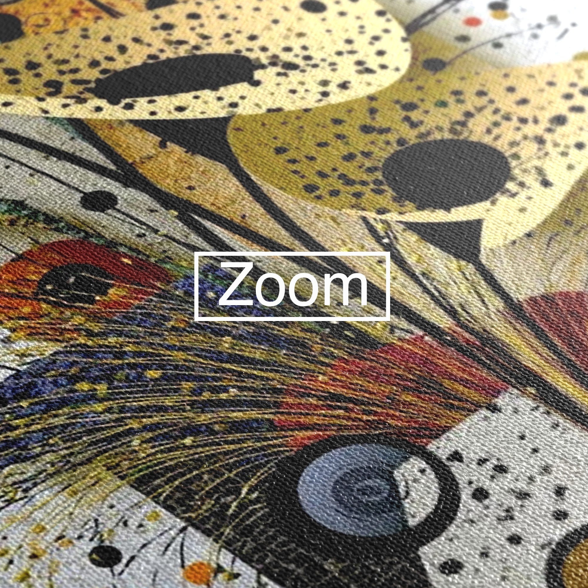Tablou Canvas Premium LuxCanva® PI1008, Arta Florala, Abstract, Floral, Modern, Living, Vibrant, Culori Vibrante
