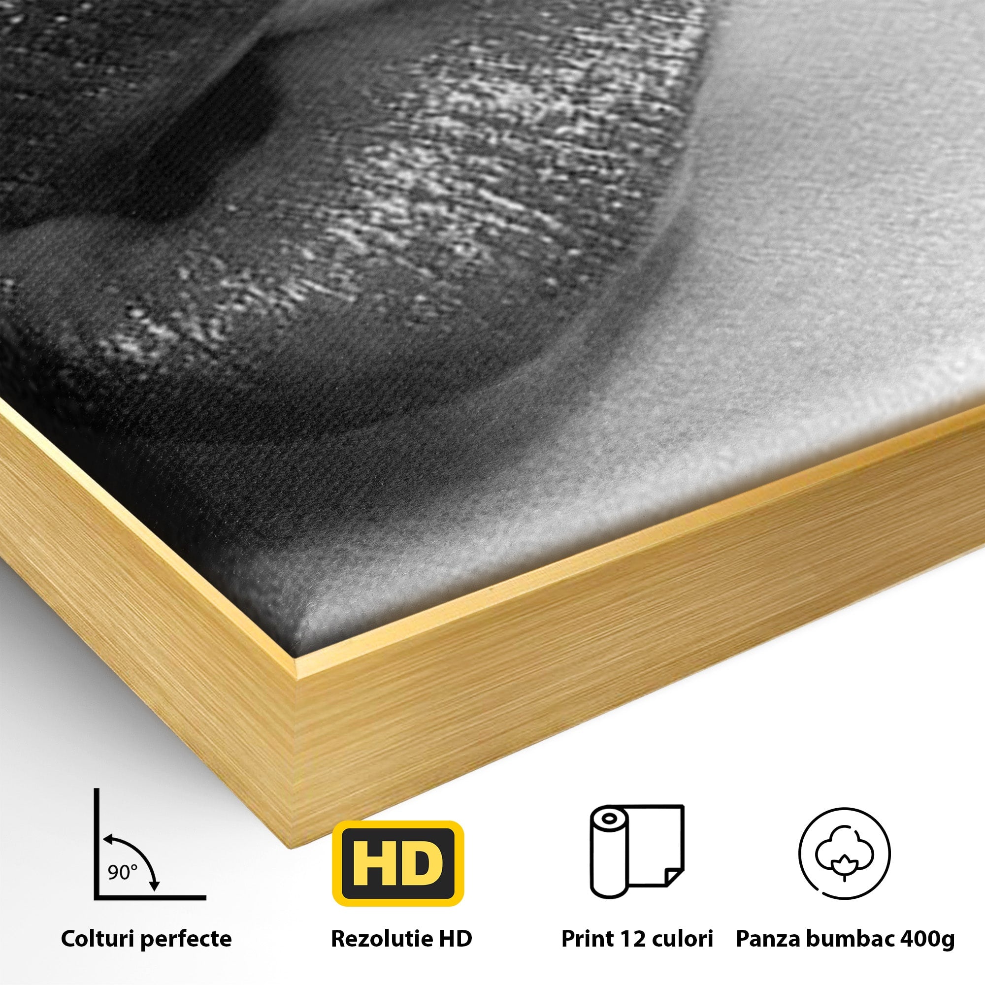 Tablou Canvas Premium LuxCanva® PI1027, Buze Seducatoare, Muscatura, Femeie, Glamour, Dormitor, Living, Culori Vibrante