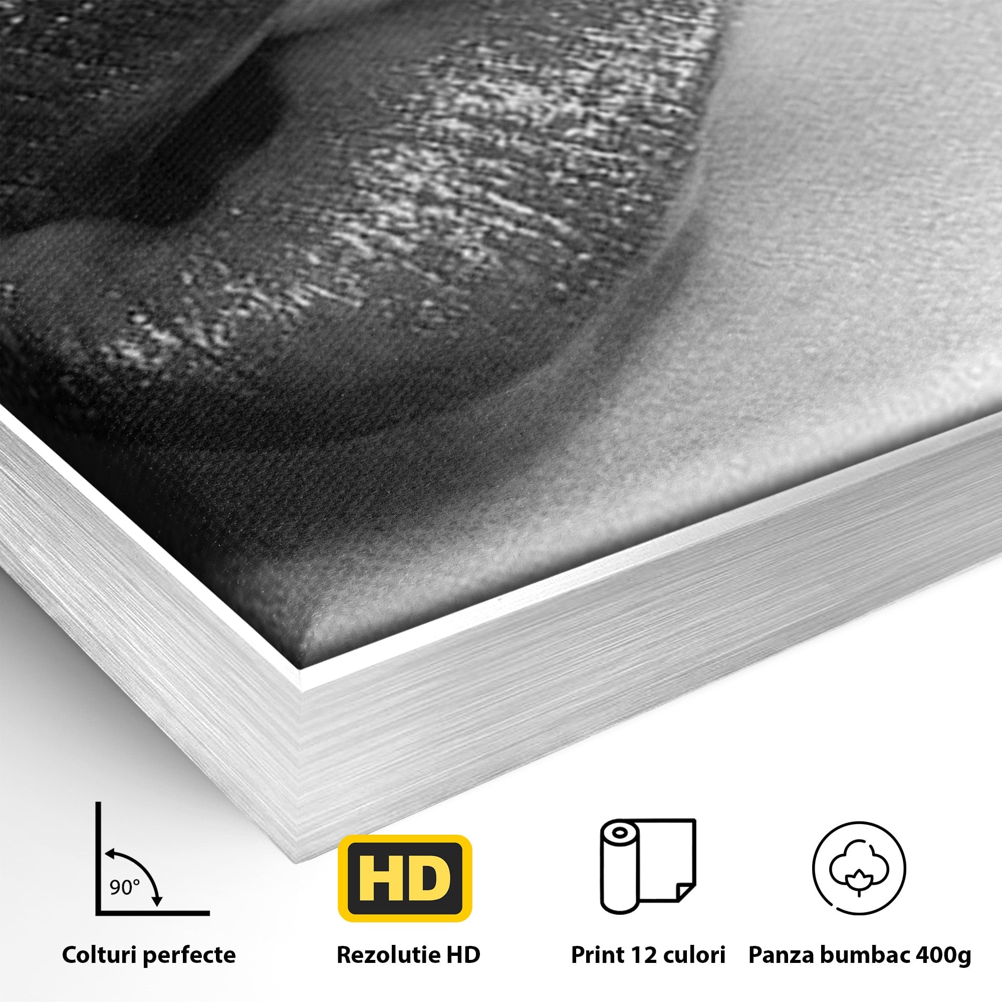 Tablou Canvas Premium LuxCanva® PI1027, Buze Seducatoare, Muscatura, Femeie, Glamour, Dormitor, Living, Culori Vibrante