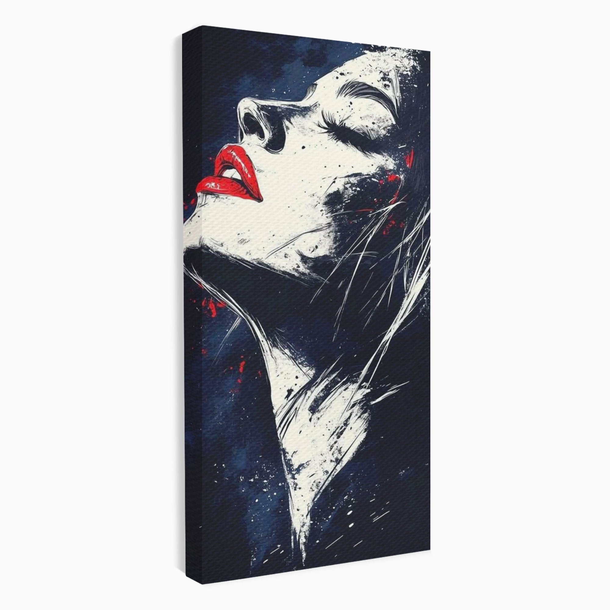 Tablou Canvas Premium LuxCanva® PI1034, Portretul Emotiei, Portret, Emotie, Abstract, Dormitor, Living, Culori Vibrante