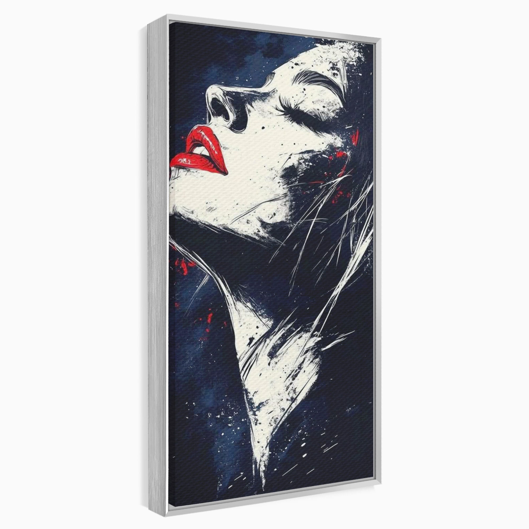 Tablou Canvas Premium LuxCanva® PI1034, Portretul Emotiei, Portret, Emotie, Abstract, Dormitor, Living, Culori Vibrante