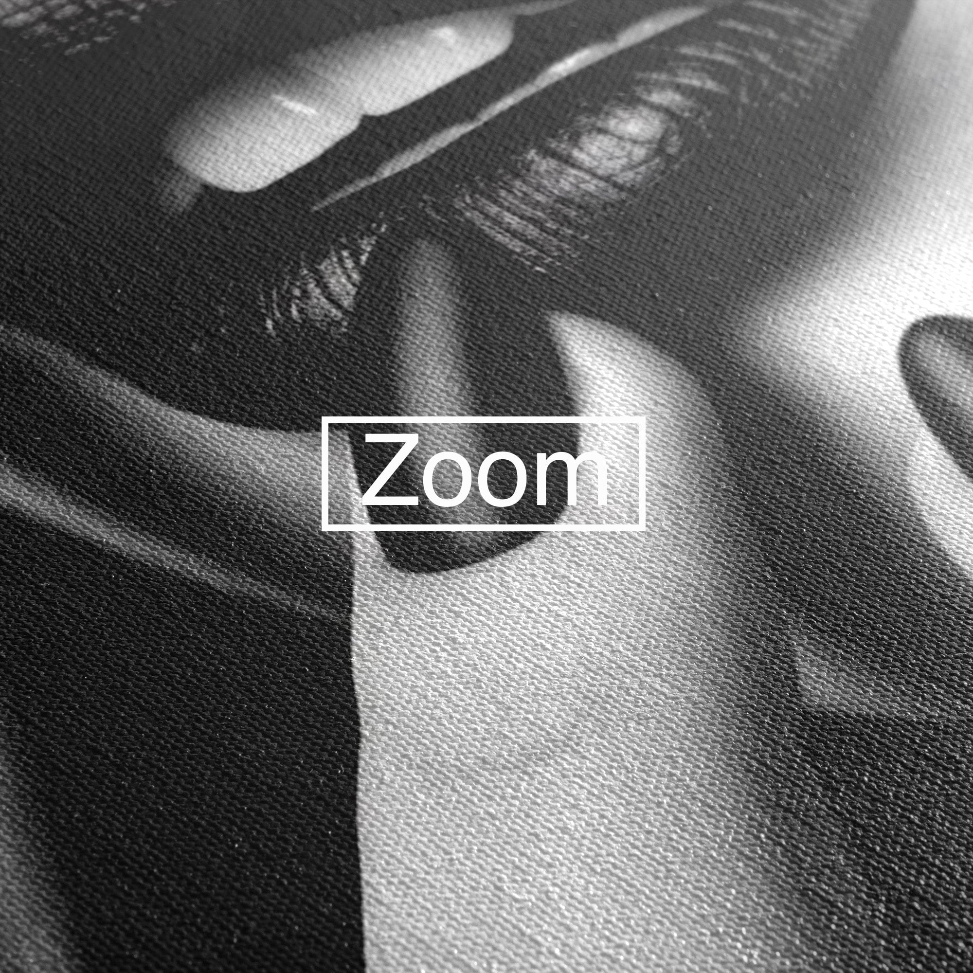 Tablou Canvas Premium LuxCanva® PI1045, Buze Negre, Buze, Portret, Modern, Eleganta, Dormitor, Culori Vibrante