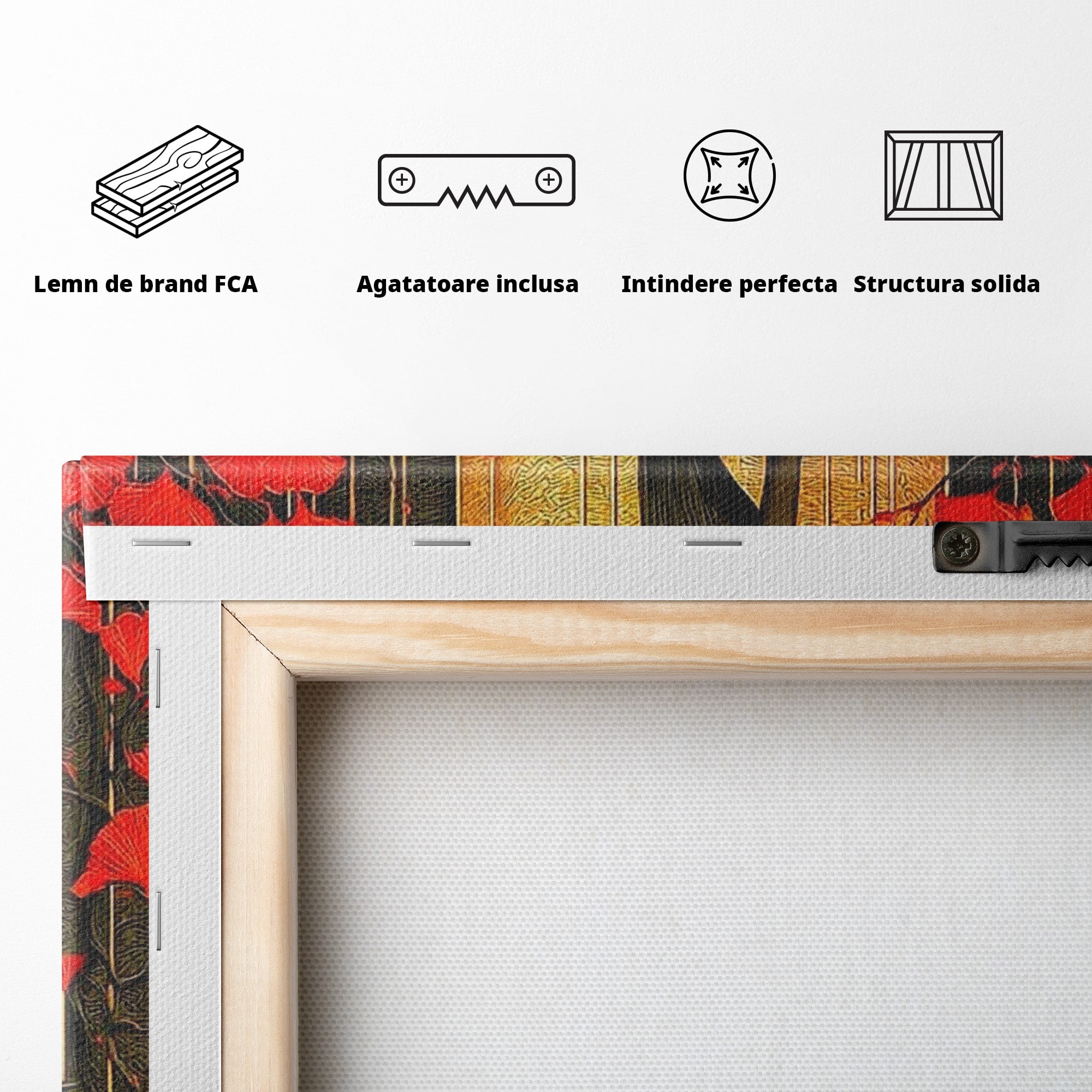 Tablou Canvas Premium LuxCanva® PI1053, Eleganta Rosie, Femeie, Moda, Flori, Eleganta, Living, Culori Vibrante