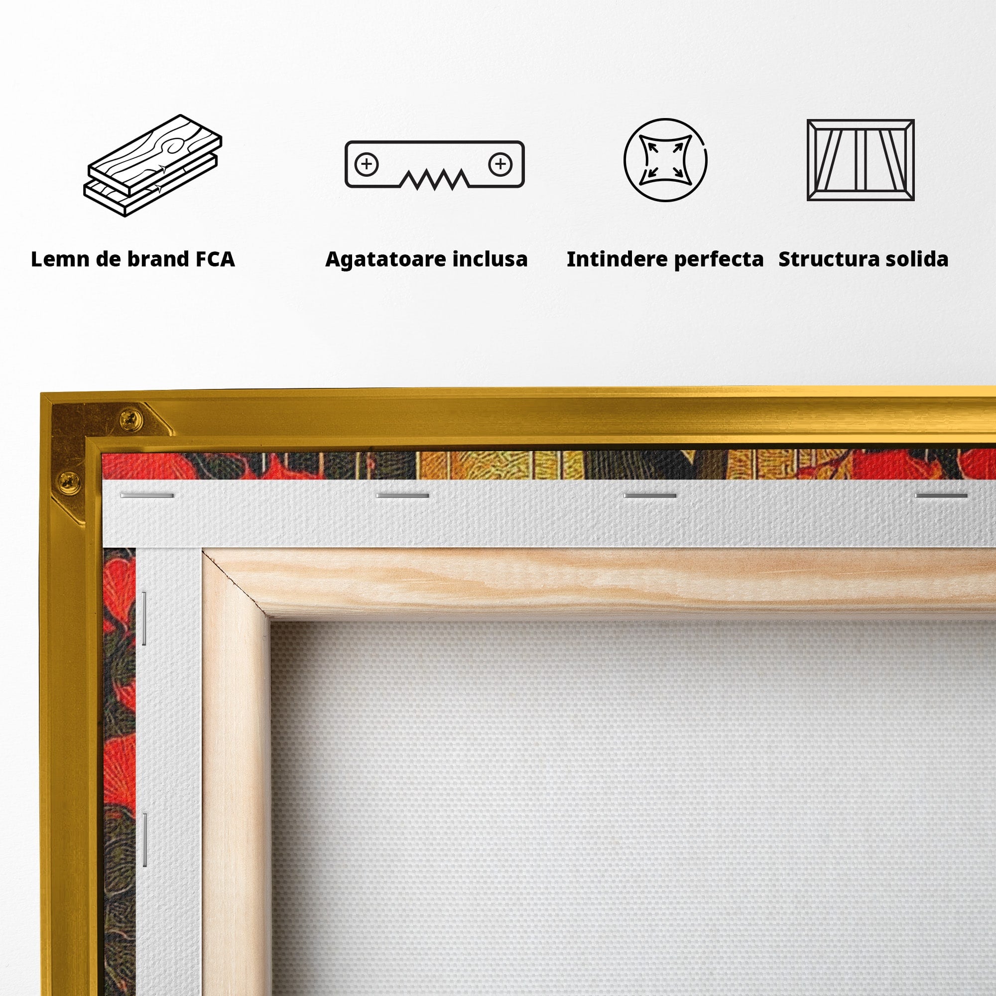 Tablou Canvas Premium LuxCanva® PI1053, Eleganta Rosie, Femeie, Moda, Flori, Eleganta, Living, Culori Vibrante