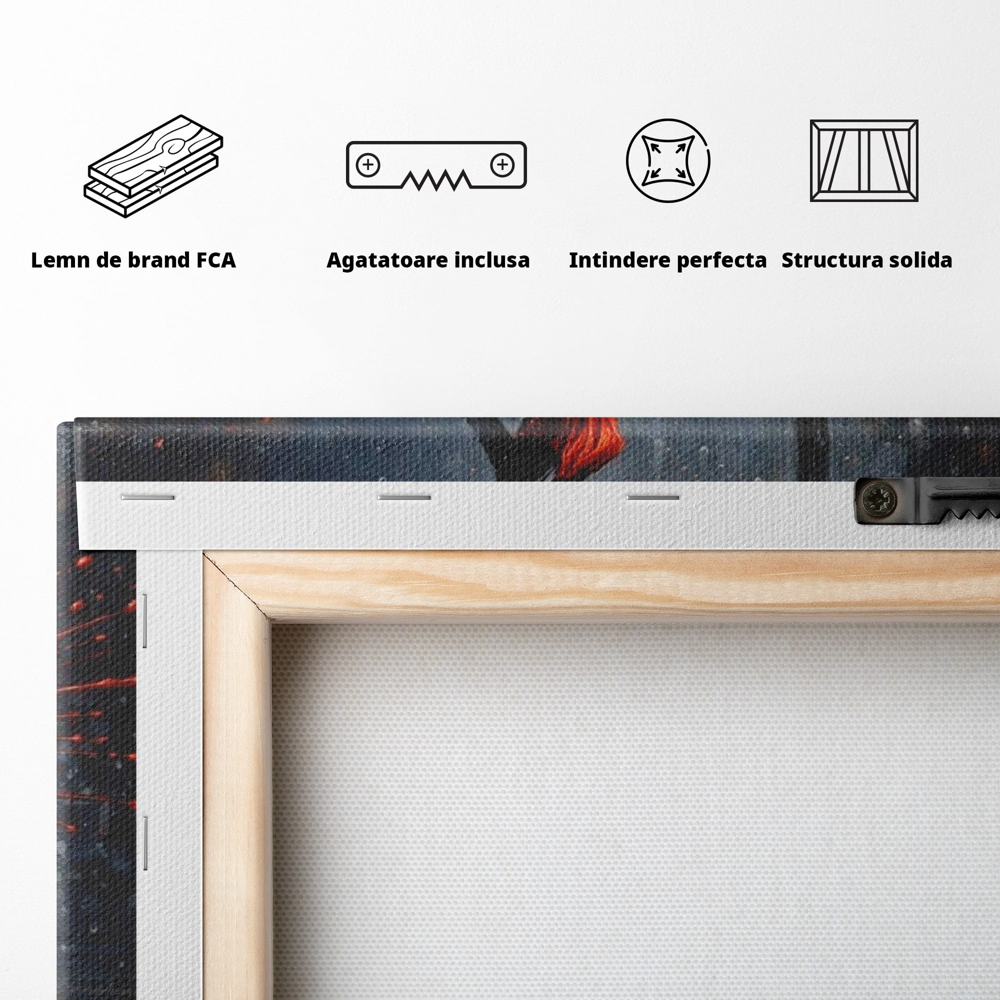 Tablou Canvas Premium LuxCanva® PI1054, Dansatoare In Ploaie, Dansatoare, Ploaie, Lampadar, Romantic, Living, Dormitor, Culori Vibrante