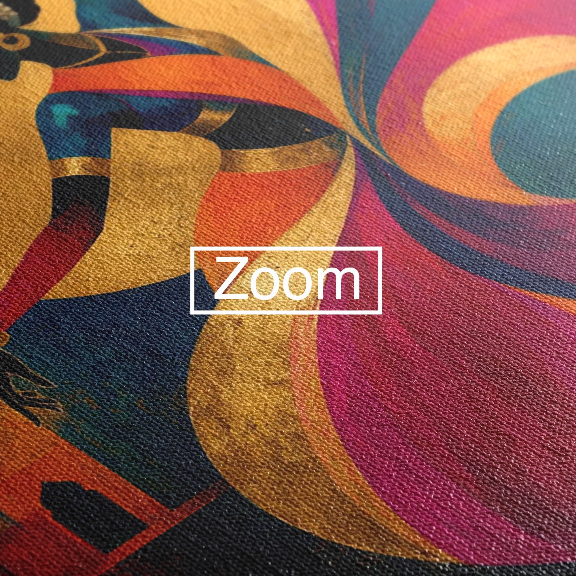 Tablou Canvas Premium LuxCanva® PI1055, Dansatoare Indiana, Dansatoare, India, Exotic, Cultura, Living, Culori Vibrante