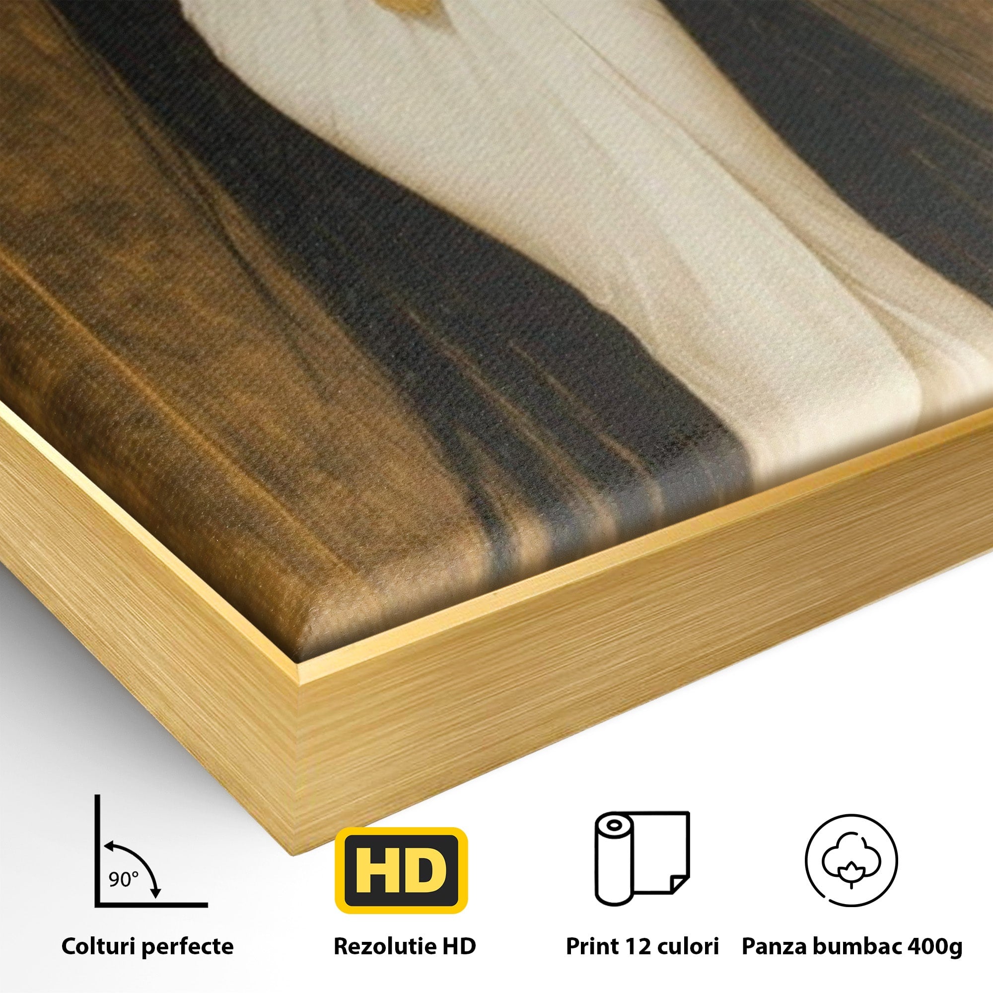 Tablou Canvas Premium LuxCanva® PI1056, Zeiță Egipteană, Zeiță, Egipt, Mistic, Antichitate, Simbolism, Dormitor, Living, Culori Vibrante