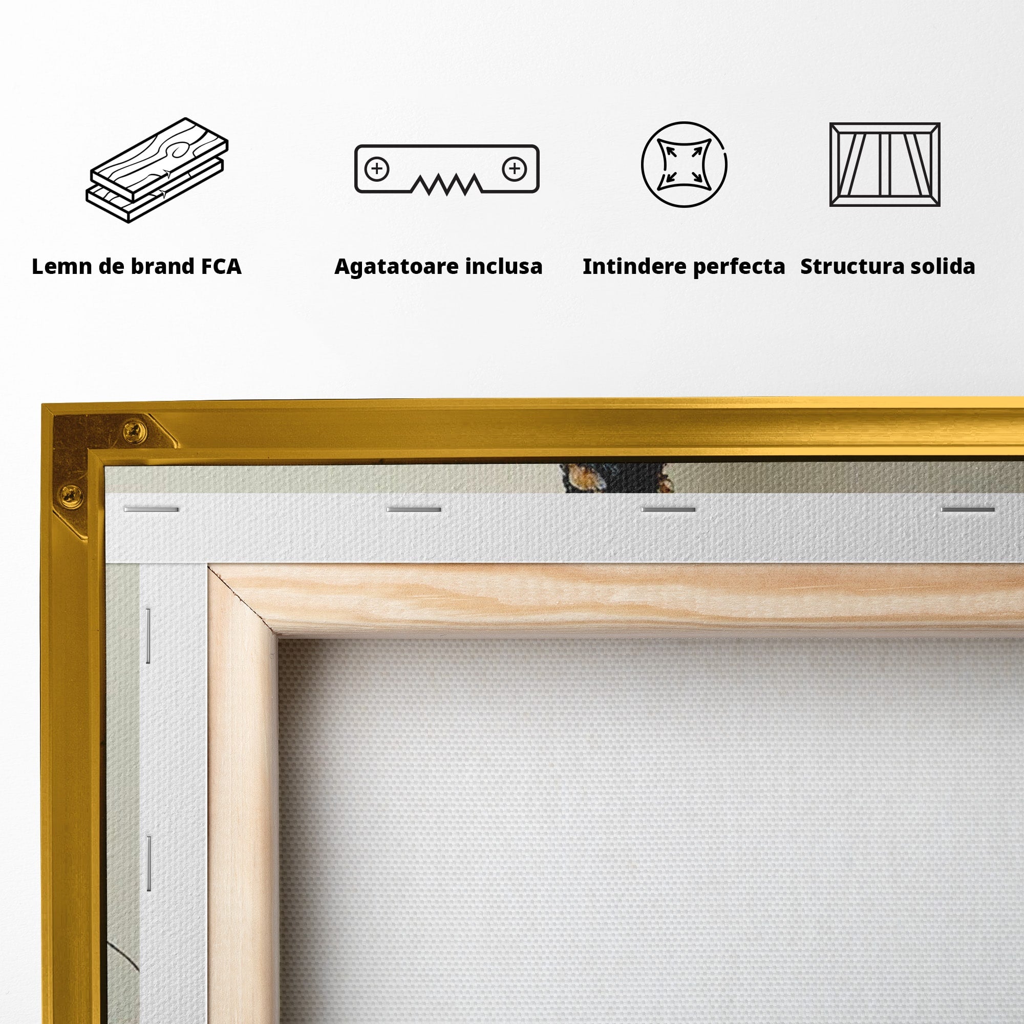 Tablou Canvas Premium LuxCanva® PI1060, Silfida Florala, Gradina, Flori, Eleganta, Femeie, Natura, Dormitor, Culori Vibrante