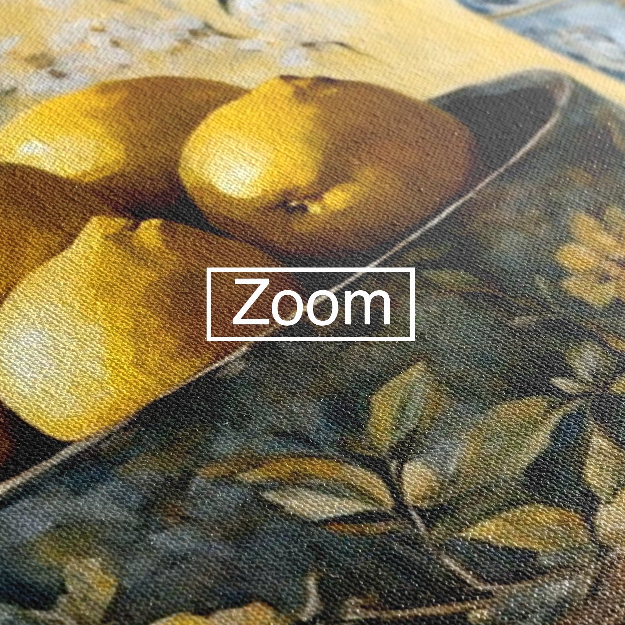Tablou Canvas Premium LuxCanva® PI1062, Lamai In Bol Decorativ, Acru, Natura Statica, Vaza, Fructe, Bucatarie, Culori Vibrante