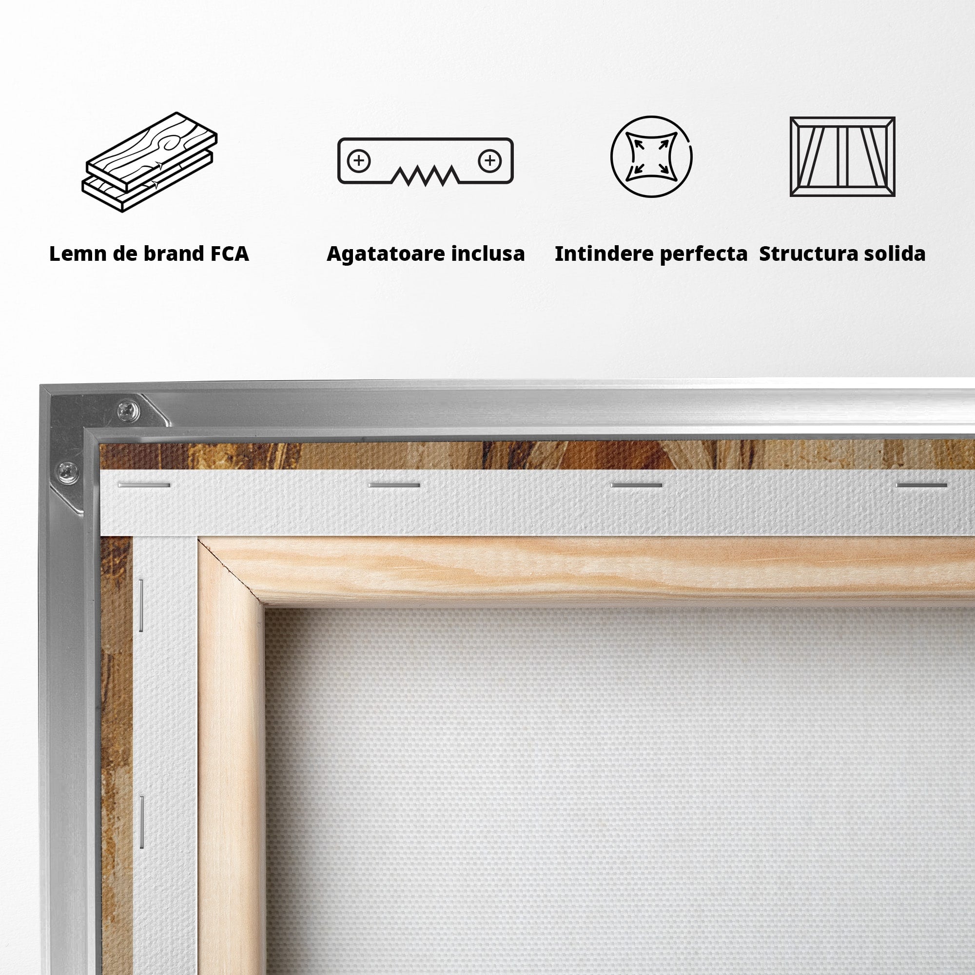 Tablou Canvas Premium LuxCanva® PI1097, Dansul Auriu, Femeie, Armonie, Eleganta, Arta, Living, Dormitor, Culori Vibrante
