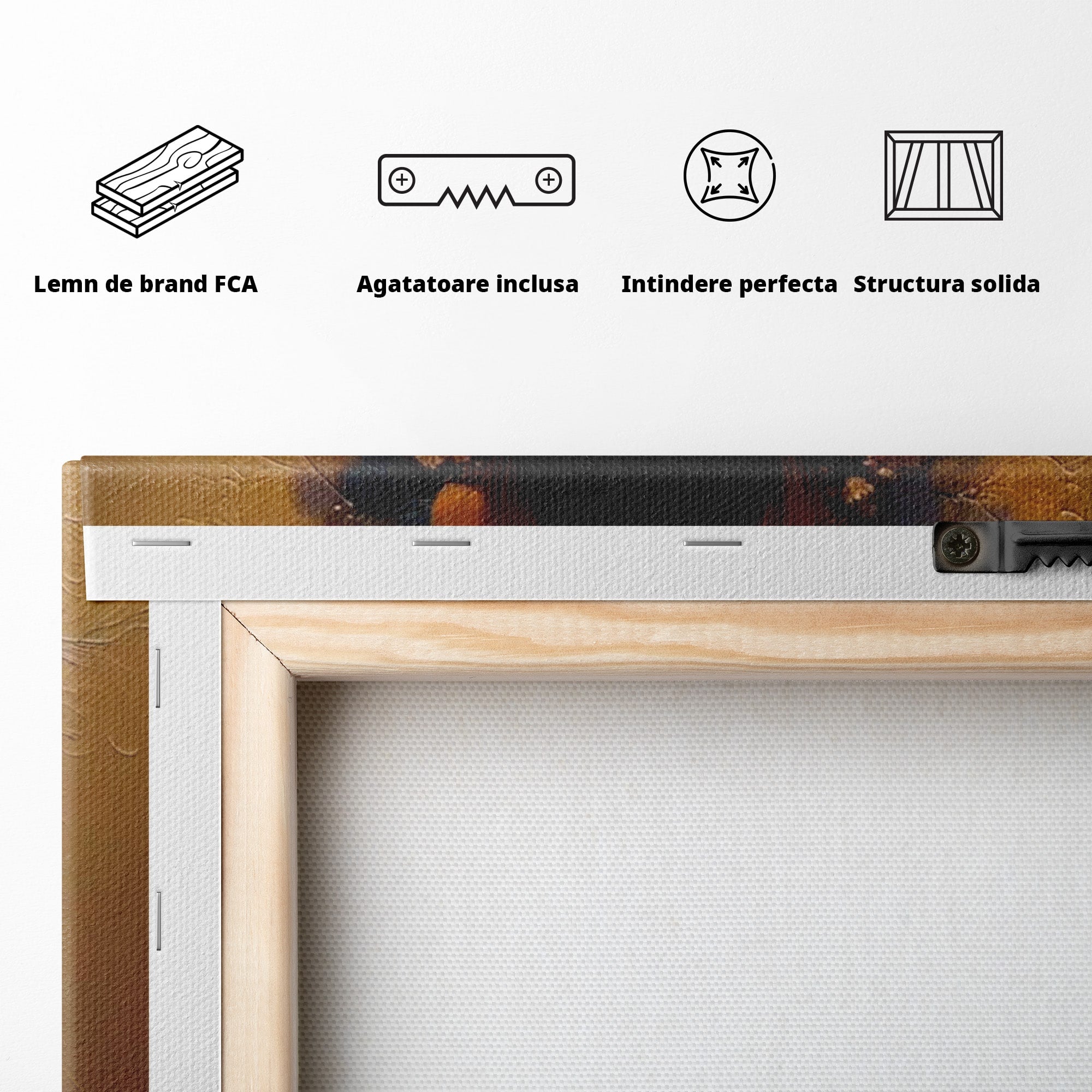 Tablou Canvas Premium LuxCanva® PI1118, Regina Africana, Bijuterii, Portret, Arta Contemporana, Eleganta, Dormitor, Living, Culori Vibrante
