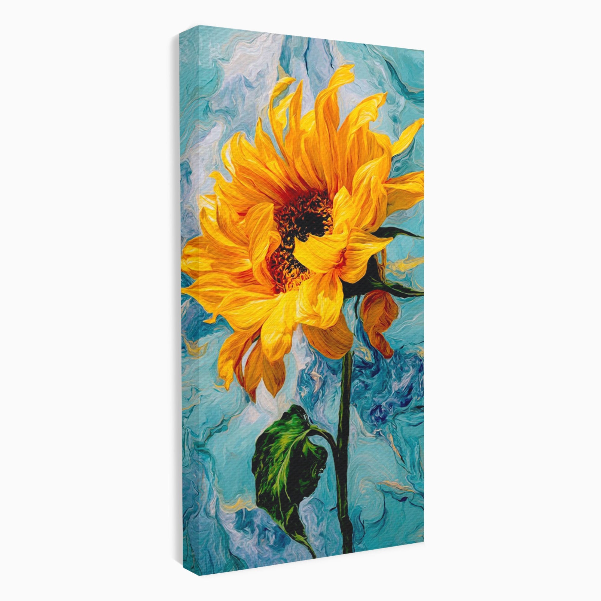 Tablou Canvas Premium LuxCanva® PI1145, Floarea Soarelui, Seminte, Natura, Living, Dormitor, Arta, Culori Vibrante