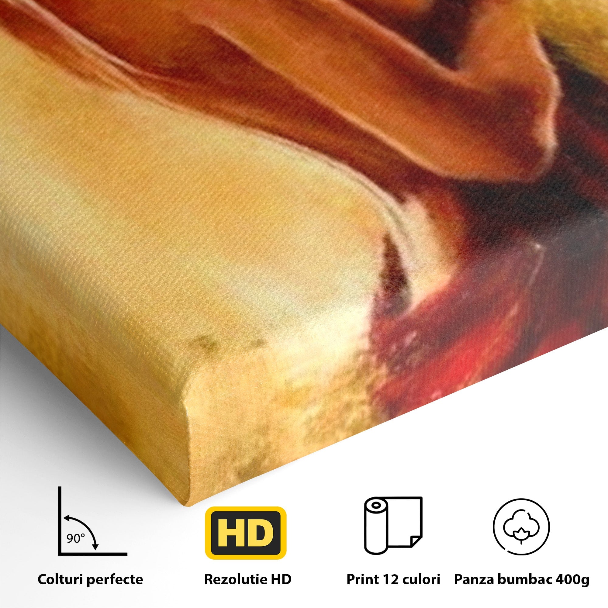 Tablou Canvas Premium LuxCanva® PI1160, Farmecul Serii, Femeie, Senzualitate, Eleganta, Dormitor, Living, Culori Vibrante