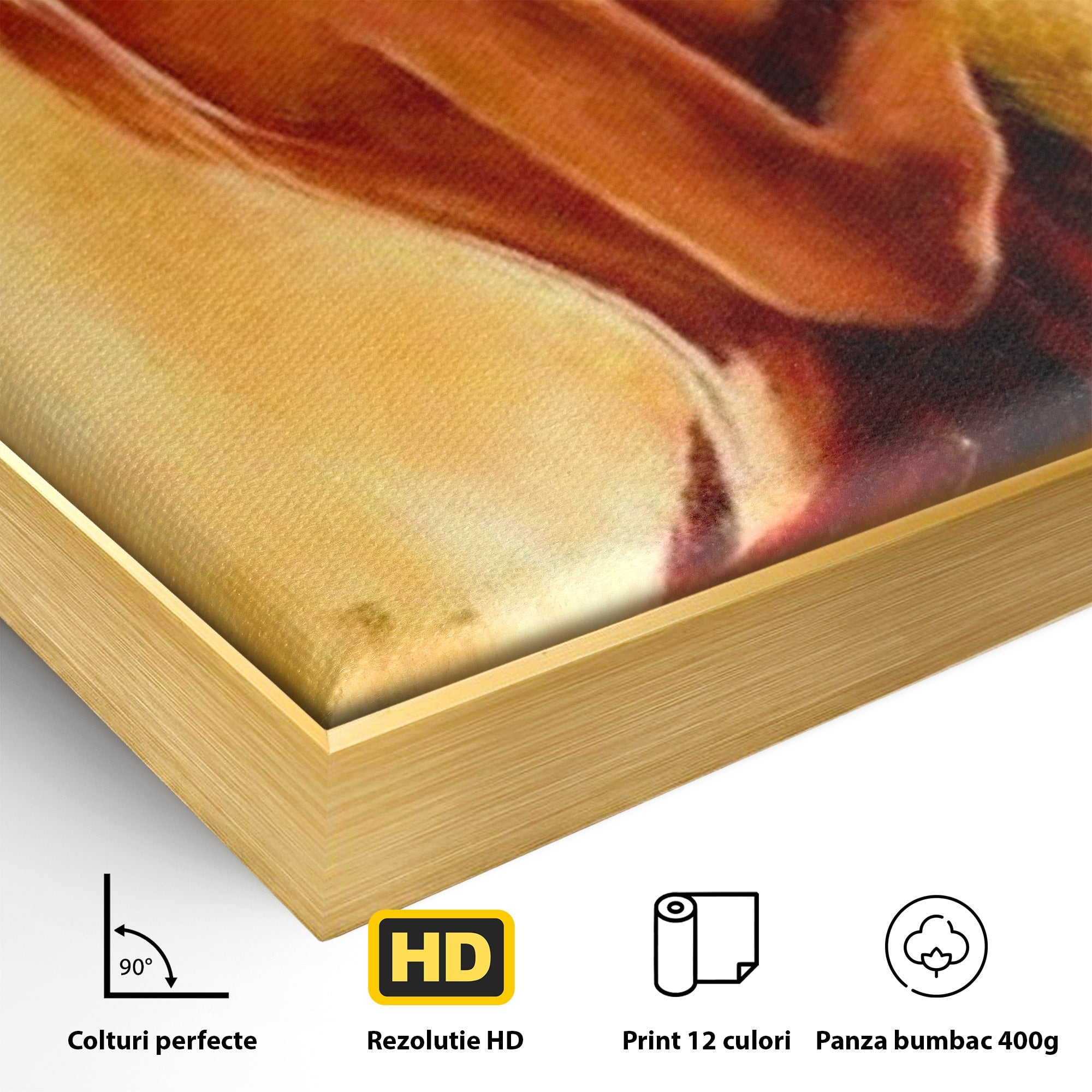 Tablou Canvas Premium LuxCanva® PI1160, Farmecul Serii, Femeie, Senzualitate, Eleganta, Dormitor, Living, Culori Vibrante
