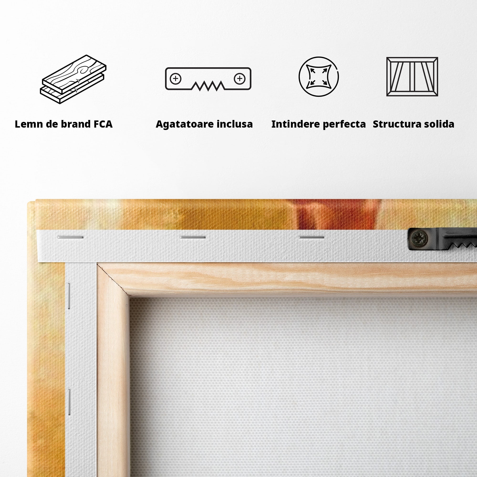Tablou Canvas Premium LuxCanva® PI1160, Farmecul Serii, Femeie, Senzualitate, Eleganta, Dormitor, Living, Culori Vibrante
