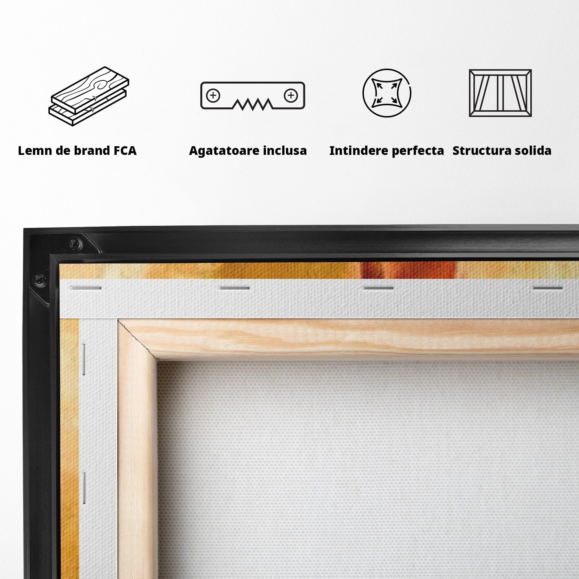 Tablou Canvas Premium LuxCanva® PI1160, Farmecul Serii, Femeie, Senzualitate, Eleganta, Dormitor, Living, Culori Vibrante