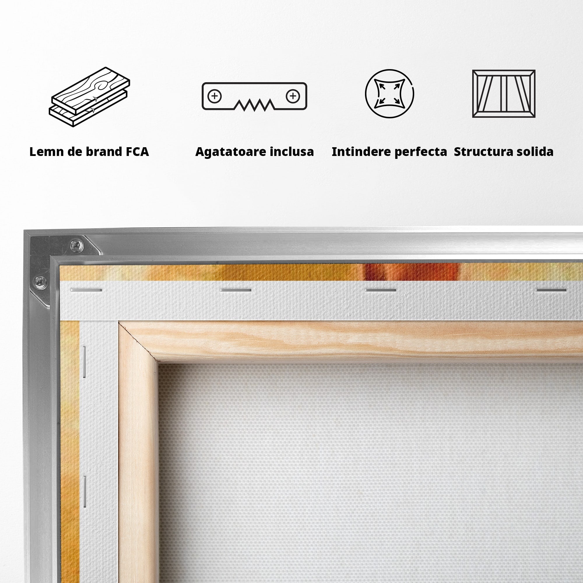 Tablou Canvas Premium LuxCanva® PI1160, Farmecul Serii, Femeie, Senzualitate, Eleganta, Dormitor, Living, Culori Vibrante