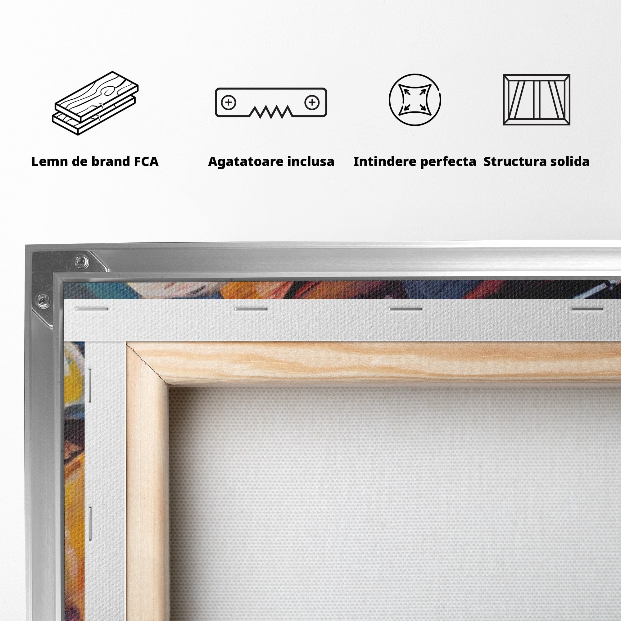 Tablou Canvas Premium LuxCanva® PI1165, Legenda Continua, Cantaret, Freddie Mercury, Muzica, Performanta, Pasiune, Living, Culori Vibrante