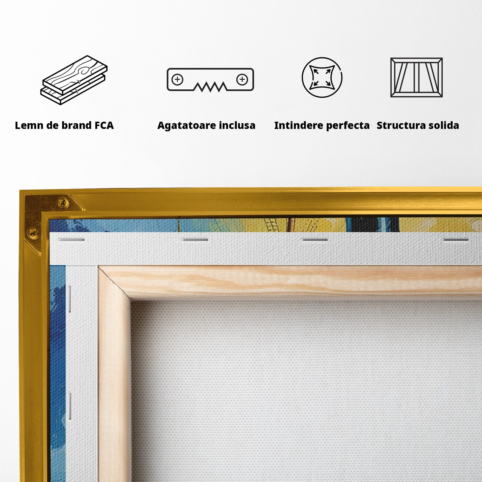 Tablou Canvas Premium LuxCanva® PI1168, Vasul De Pe Mare, Valuri, Ocean, Peisaj Marin, Calatorie, Living, Birou, Culori Vibrante