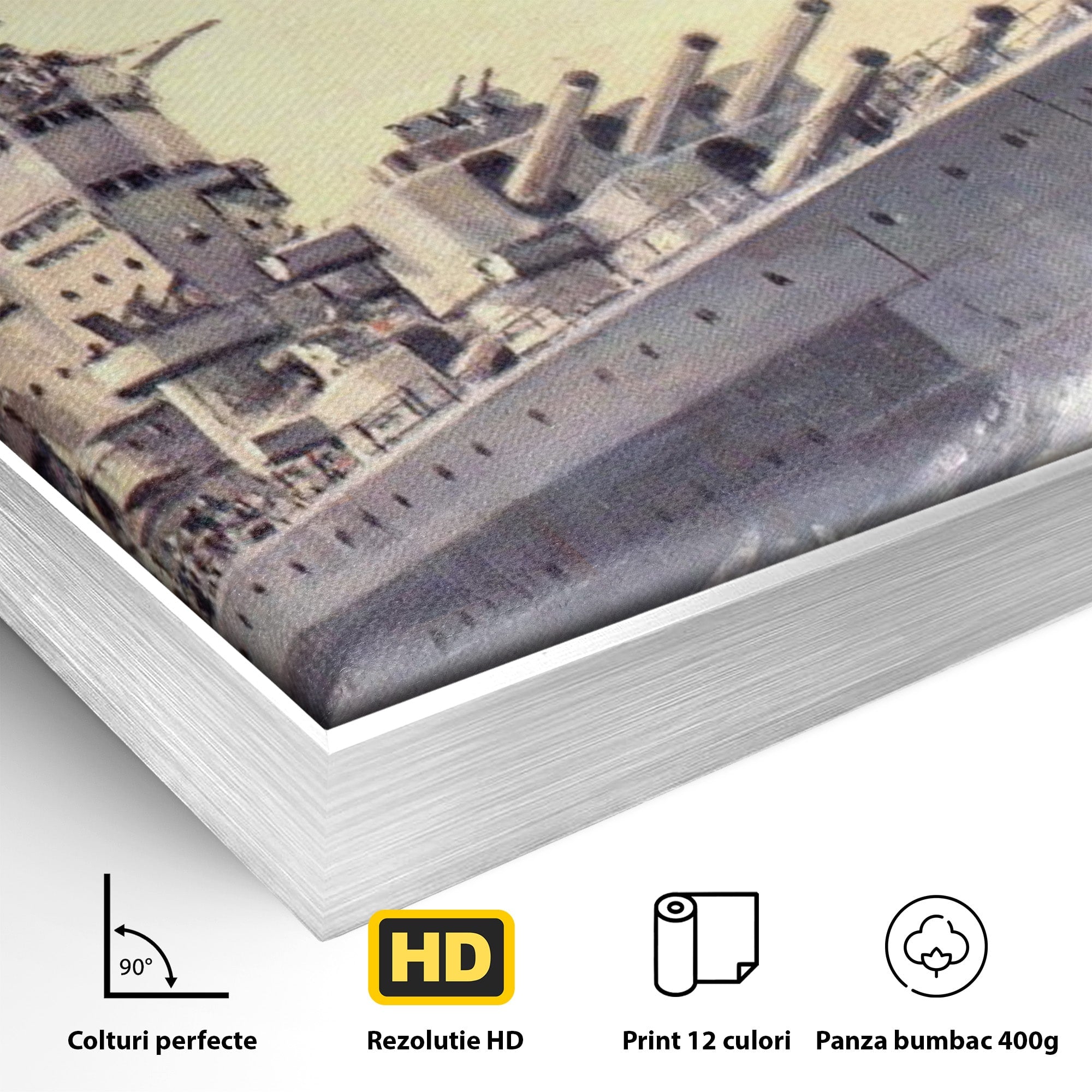 Tablou Canvas Premium LuxCanva® PI1185, HMS Nelson- Forta Marilor, Vas, Razboi, Marina, Istorie, Birou, Culori Vibrante