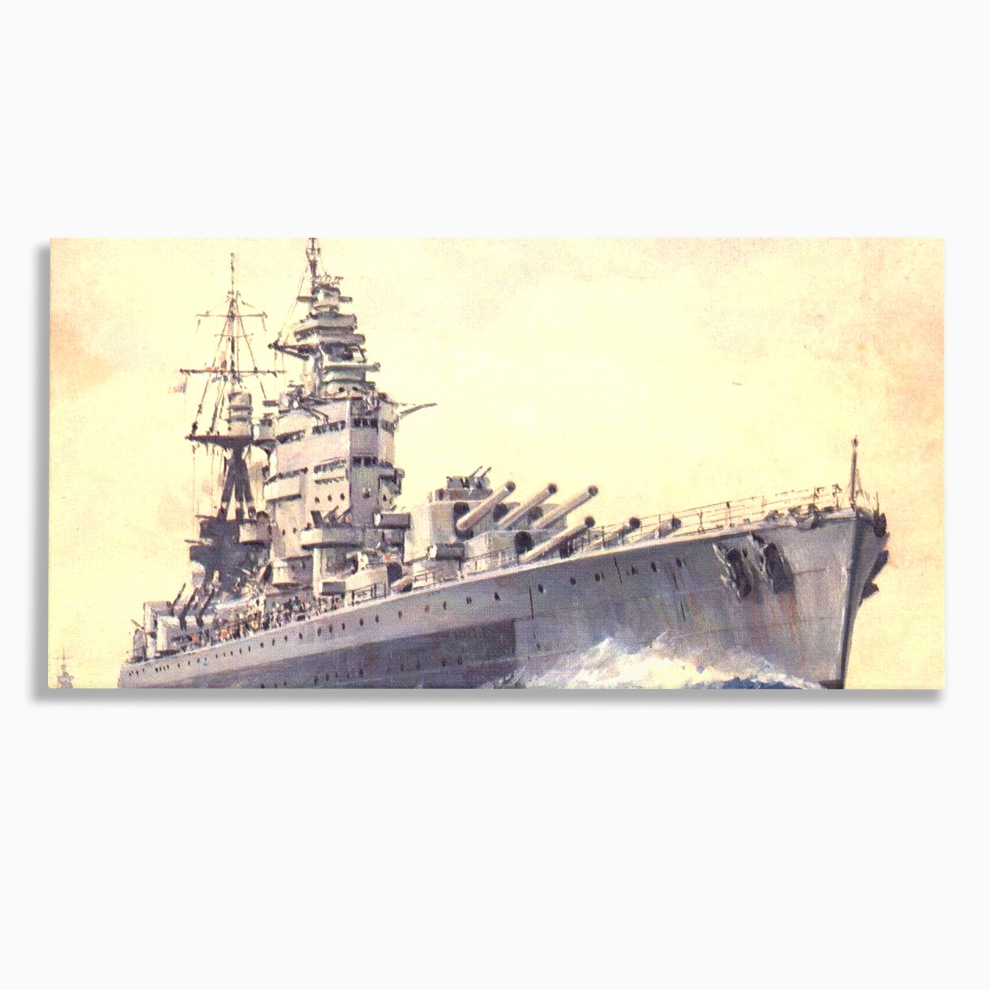 Tablou Canvas Premium LuxCanva® PI1185, HMS Nelson- Forta Marilor, Vas, Razboi, Marina, Istorie, Birou, Culori Vibrante